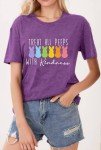 Kindness Peeps Teacher Easter Bunny T-Shirt