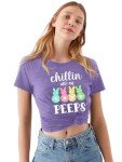 Easter Bunny T-Shirt: Chillin' with My Peeps