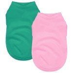 Dog T-Shirt 2 Pack - Lightweight & Breathable