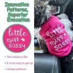 Little Miss Sassy Dog T-Shirt in Rose Red