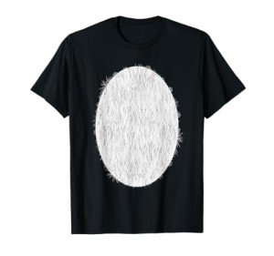Funny Cat Belly Hair Costume T-Shirt