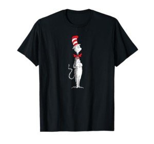 Dr. Seuss Cat Standing T-Shirt for Fun