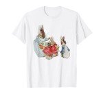 Vintage Bunny Easter T-Shirt for Cottagecore Fans