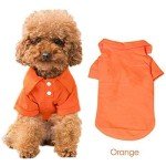 Colorful Dog T-Shirts Set for Small Pets