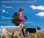 Large Dog Cool Cotton T-Shirt - Breathable Tops
