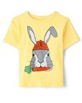 Easter Bunny Face Toddler Graphic T-Shirt, 3T