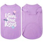 Funny Purple Dog T-Shirt for All Sizes