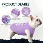 Funny Purple Dog T-Shirt for All Sizes