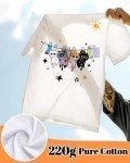 Cute Cat Graphic Tee for Women and Teens