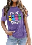 Chillin' with My Peeps Bunny Graphic Tee