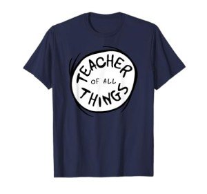 Seuss Inspired Teacher Emblem T-Shirt