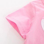 Toddler Girls Bunny Easter T-Shirt in Pink