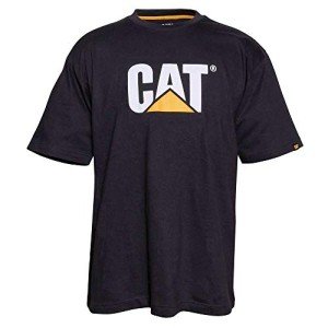 Caterpillar Logo Black Men's T-Shirt Size Medium