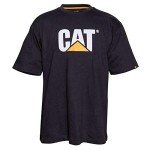 Caterpillar Logo Black Men's T-Shirt Size Medium