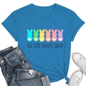 Cute Easter Bunny T-Shirt for Women