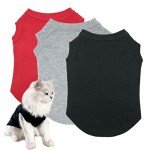Funny Dog T-Shirts – 3 Pack Sleeveless Vests
