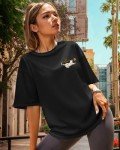Three Cute Cats Graphic Tee for Women