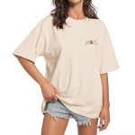 Cute Cat Graphic Oversized T-Shirt for Women