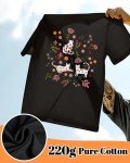 Three Cute Cats Graphic Tee for Women