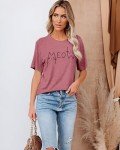 Funny Cat Mom T-Shirt for Pet Lovers