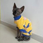 Cute Sphynx Cat Summer T-Shirt for Pets