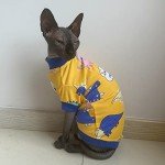 Cute Sphynx Cat Summer T-Shirt for Pets