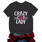 Funny Cat Lady & Dog Mama T-Shirt