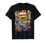 Retro Avengers Group Shot Marvel T-Shirt