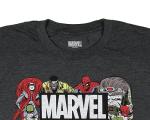 Avengers Comics Crew T-Shirt in Charcoal Heather