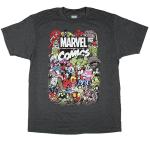 Avengers Comics Crew T-Shirt in Charcoal Heather