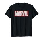 Distressed Red Marvel Universe Logo T-Shirt
