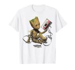 Groot Tape Portrait T-Shirt from Guardians of the Galaxy