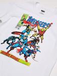 Marvel Avengers Comics Men's White T-Shirt - XL