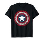 Captain America Avengers Shield Comic T-Shirt