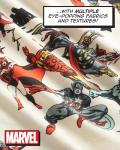 Avengers Boys Graphic Tees - Iron Man, Thor, Spidey