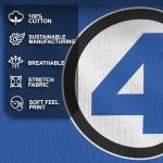 Fantastic Four Classic Logo T-Shirt - Royal Blue