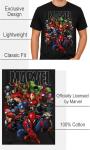 Avengers Guardians Team-Up Men's T-Shirt (Black, XL)