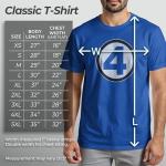 Fantastic Four Classic Logo T-Shirt - Royal Blue