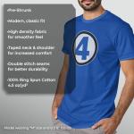 Fantastic Four Classic Logo T-Shirt - Royal Blue