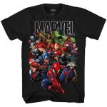 Avengers Guardians Team-Up Men's T-Shirt (Black, XL)