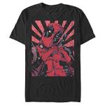 Marvel Heart Pool Black Basic Tee
