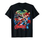 Avengers Classic Action Graphic Tee