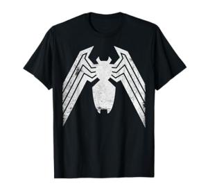 Retro Venom Distressed Emblem Marvel T-Shirt