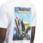 Adidas Men's Wolverine and Deadpool Graphic Tee