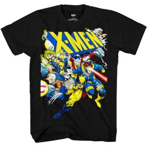 X-Men 90's Team Pose Wolverine Storm T-Shirt
