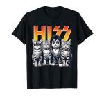 Cute Rocking Cats Music Lovers T-Shirt