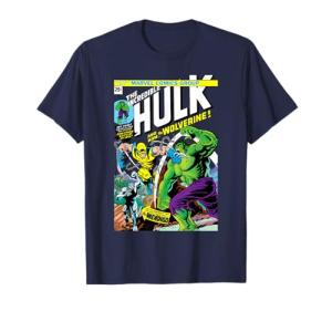 Retro Hulk & Wolverine Comic T-Shirt