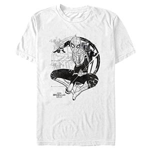 Spider-Man No Way Home Paint Splatter Tee