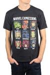 Marvel Avengers Mood Hulk Spider-Man Iron Man Tee