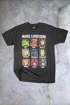 Marvel Avengers Mood Hulk Spider-Man Iron Man Tee